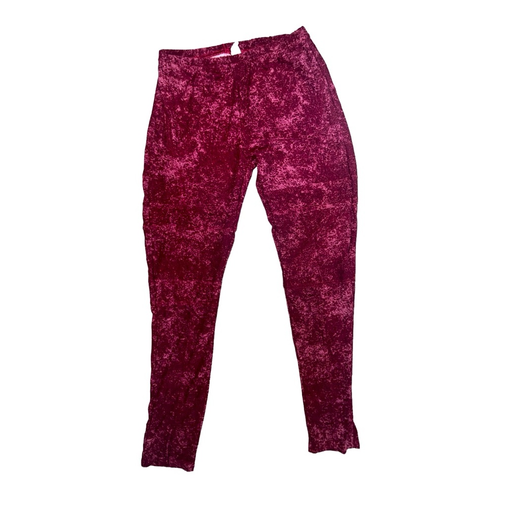 PINK ROSE | BERRY & PINK MIX COLOR LEGGINGS LARGE